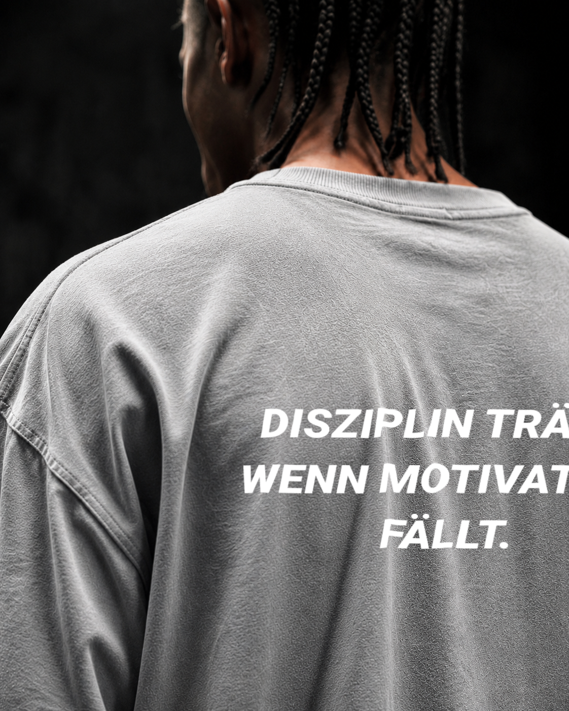 DISZIPLIN TRÄGT Oversized Shirt