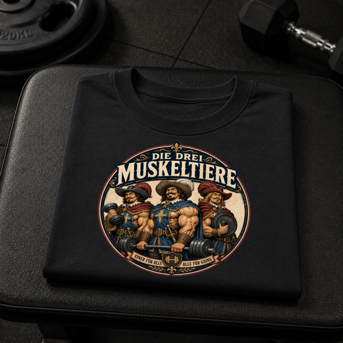 DIE DREI MUSKELTIRE T-Shirt