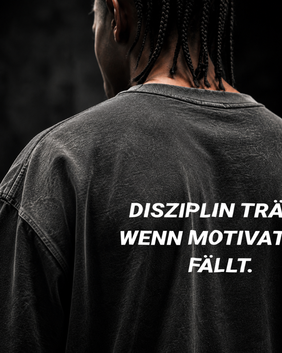 DISZIPLIN TRÄGT Oversized Shirt