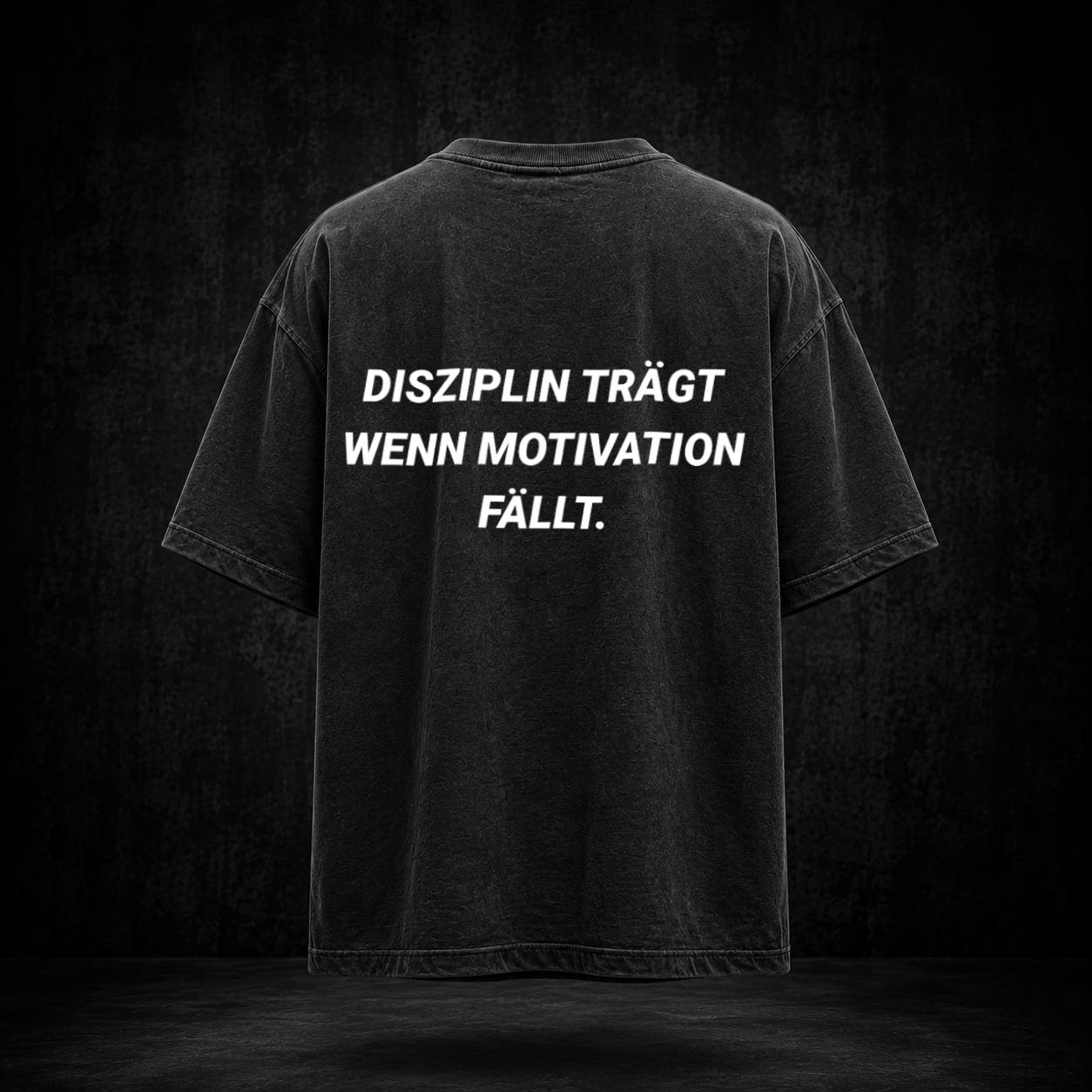 DISZIPLIN TRÄGT Oversized Shirt