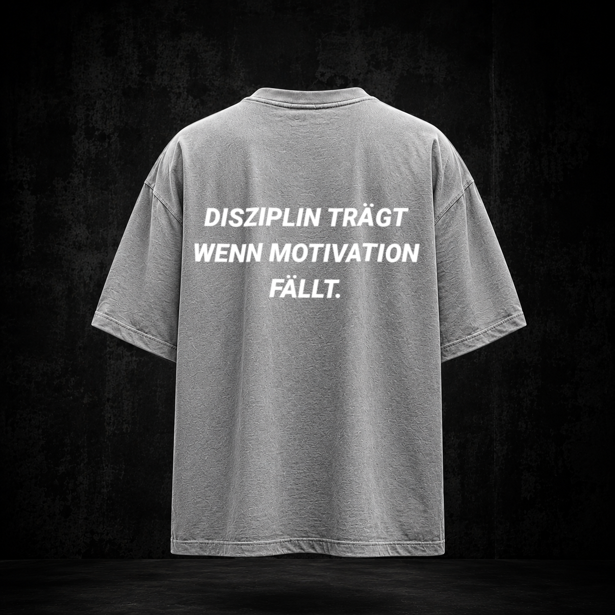 DISZIPLIN TRÄGT Oversized Shirt