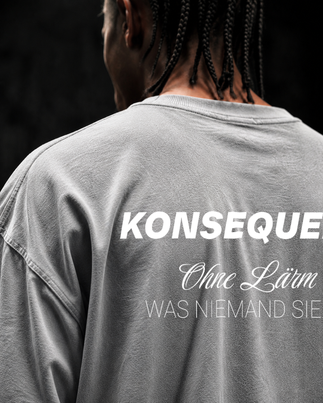 KONSEQUENZ Oversized Shirt