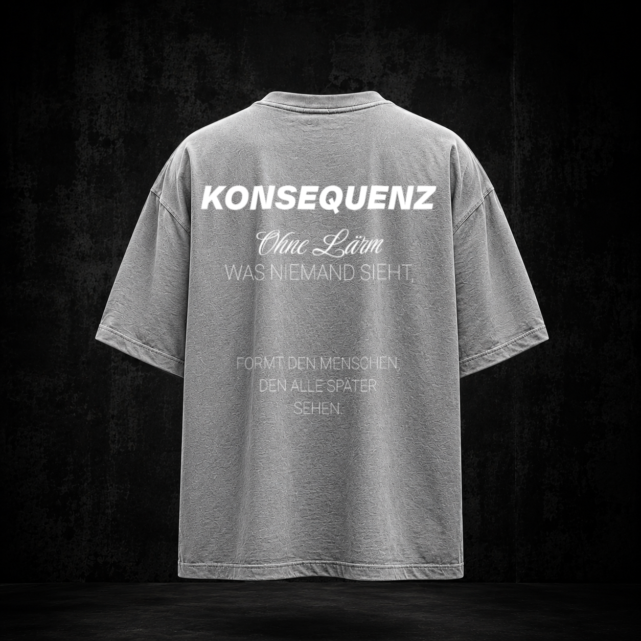 KONSEQUENZ Oversized Shirt