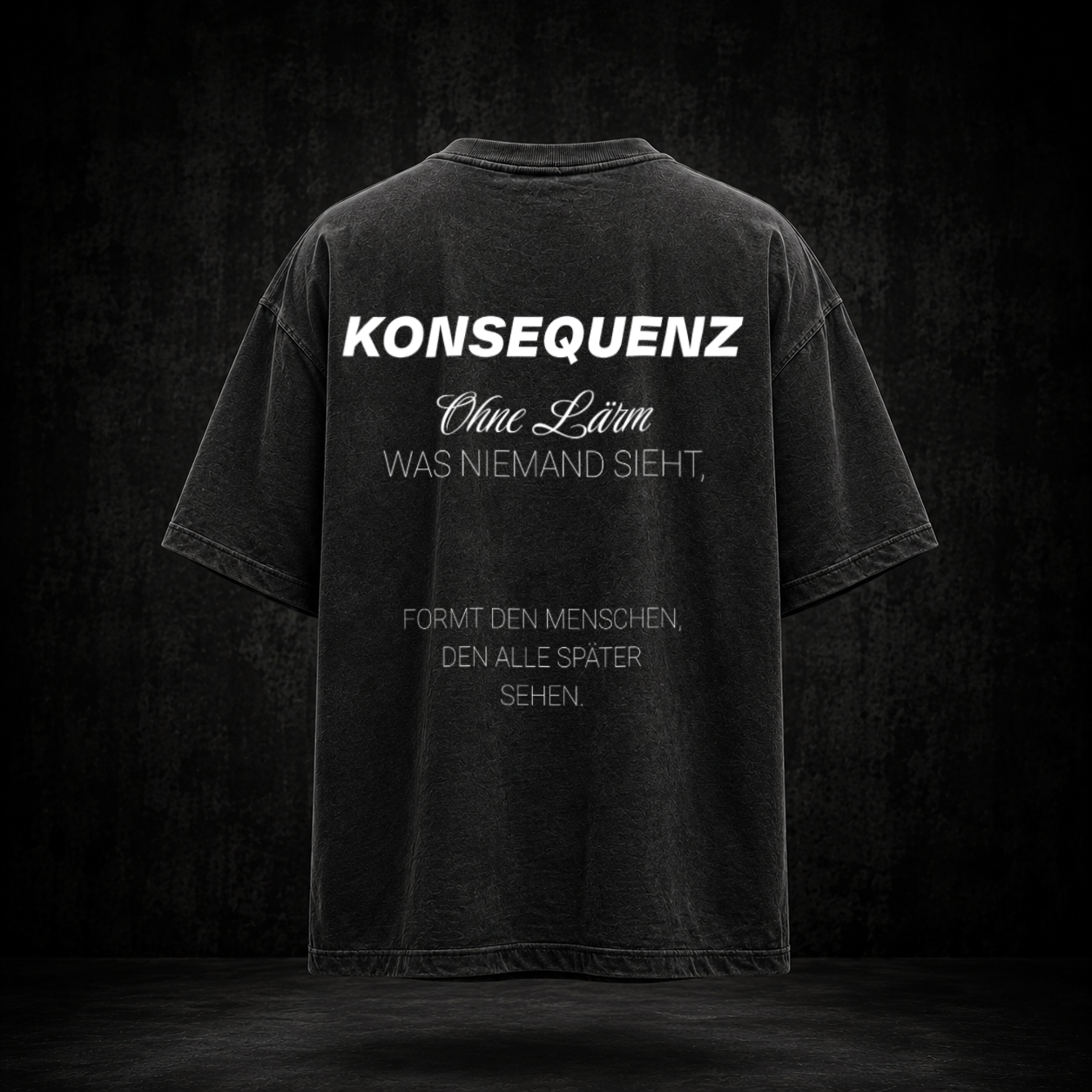 KONSEQUENZ Oversized Shirt