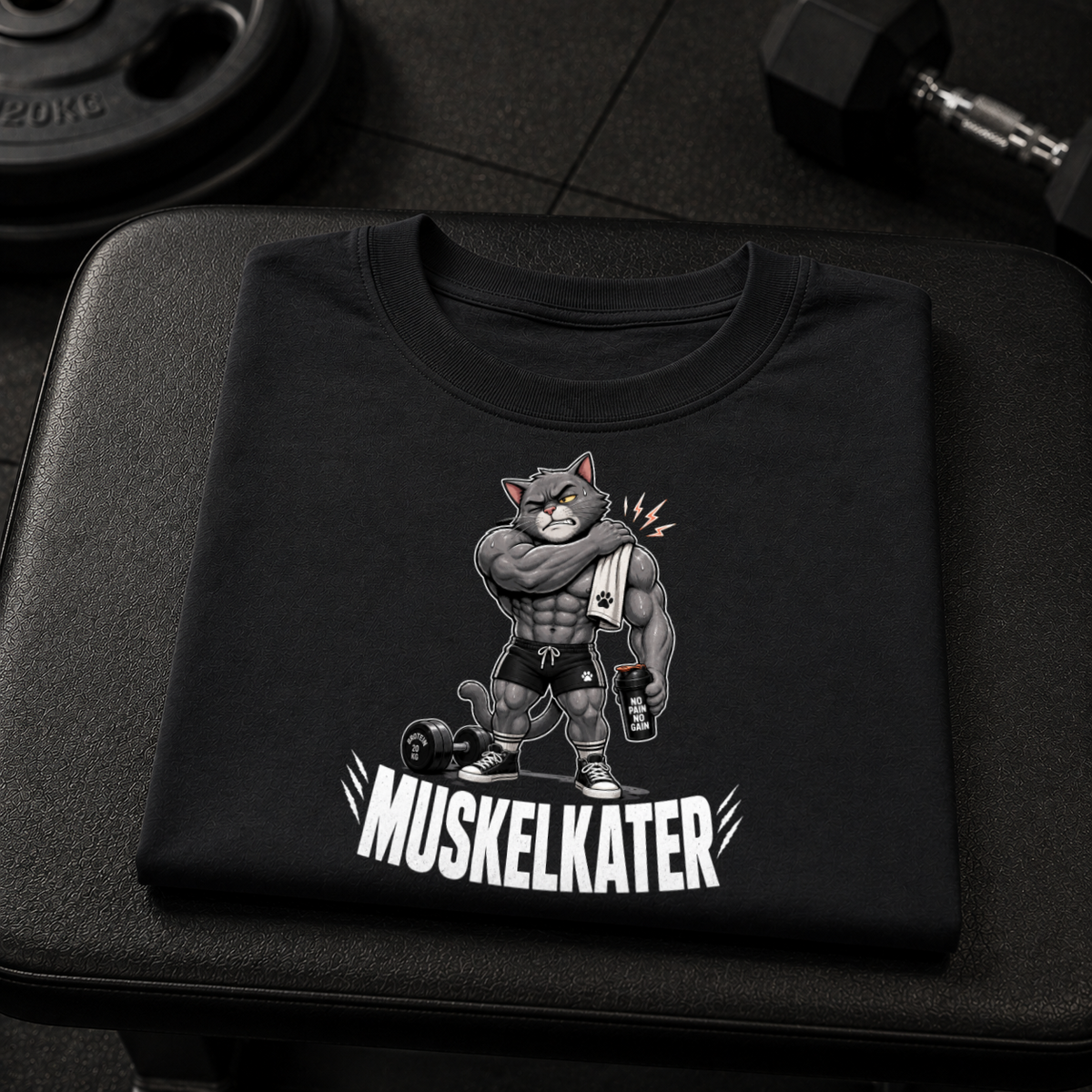 MUSKELKATER T-Shirt
