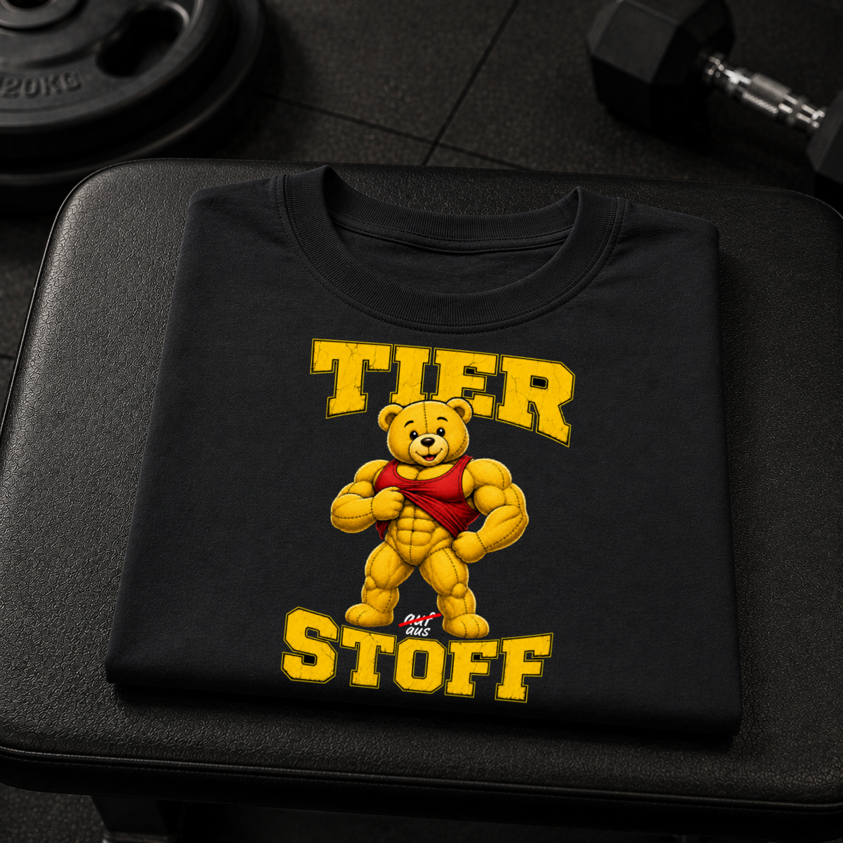TIER AUS STOFF T-Shirt